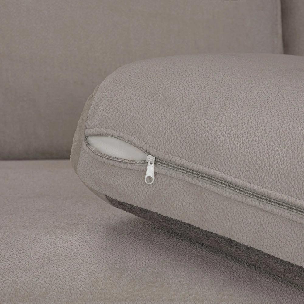 Kiana Modular Sofa Mocha Right Hand Arm Piece