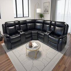 Lily Electric Recliner Corner Sofa