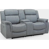 Linden Recliner Sofa Grey 2 Seater