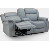 Linden Recliner Sofa Grey 2 Seater