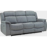 Linden Recliner Sofa Grey 3 Seater