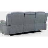 Linden Recliner Sofa Grey 3 Seater