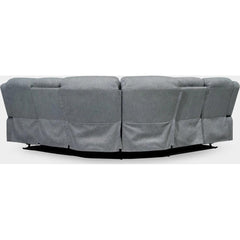 Linden Recliner Sofa Grey Large Corner