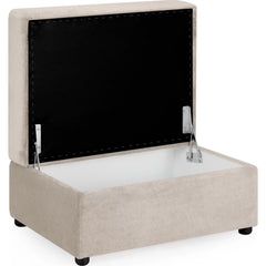 Mirabel Footstool Sofa - Mocha