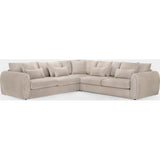 Mirabel Sofa  Large Corner In Mocha