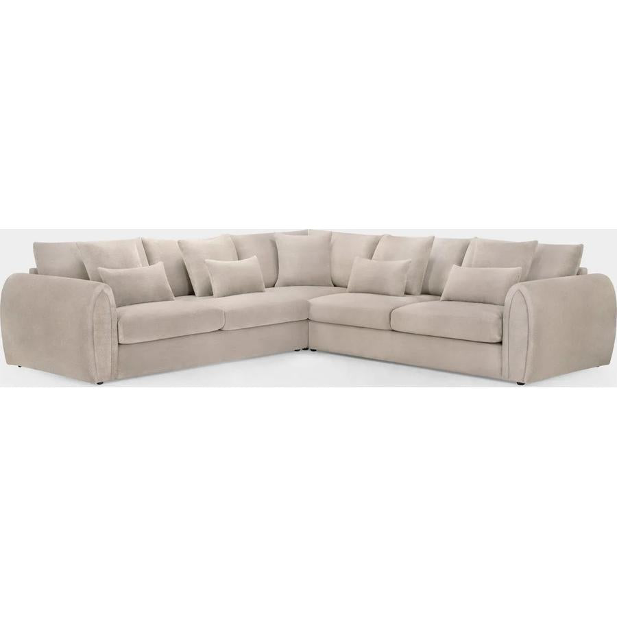 Mirabel Sofa  Large Corner In Mocha