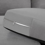 Mirabel Sofa Right Hand Facing Corner Grey