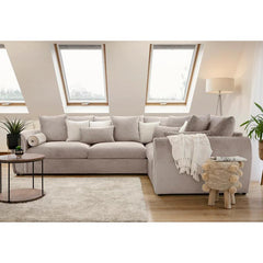 Mirabel Sofa Right Hand Facing Corner Mocha
