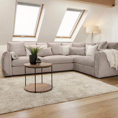 Mirabel Sofa Right Hand Facing Corner Mocha