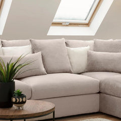 Mirabel Sofa Right Hand Facing Corner Mocha