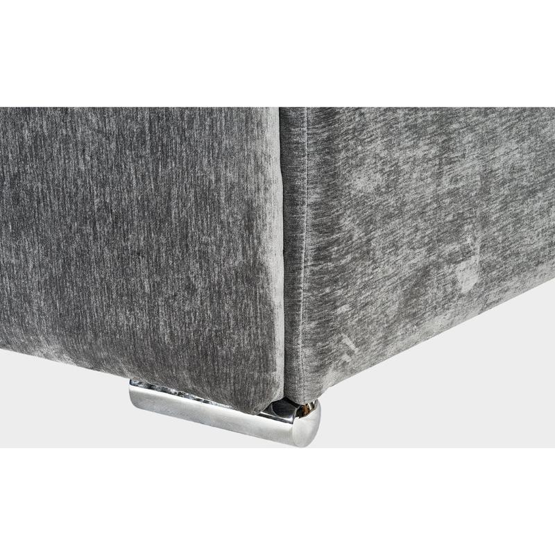 Modena Sofa Left Hand Corner In Charcoal