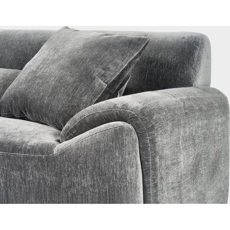 Modena Sofa Charcoal Right Hand Corner