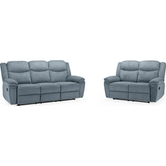 Myra Recliner 3+2 Seater Sofa Set - Grey