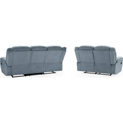 Myra Recliner 3+2 Seater Sofa Set - Grey