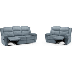 Myra Recliner 3+2 Seater Sofa Set - Grey
