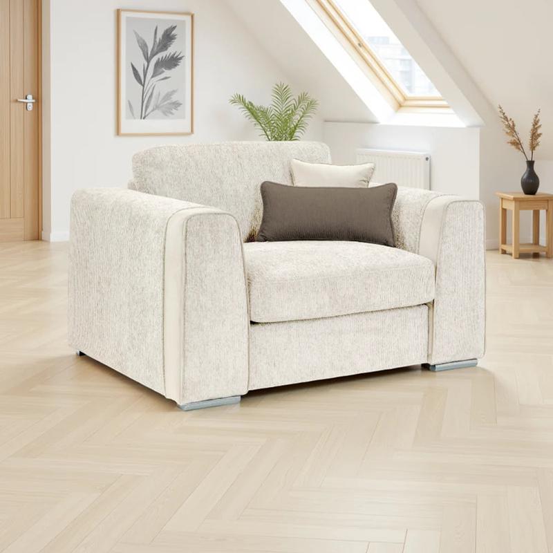 Naples Sofa Armchair In Beige