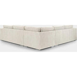 Naples   Large Corner Sofa In Beige
