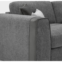Naples Grey 3 Seater Sofa