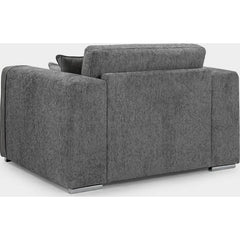 Naples Sofa Grey Armchair