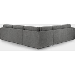 Naples Grey Large Corner Sofa