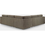 Naples Mocha Large Corner Sofa