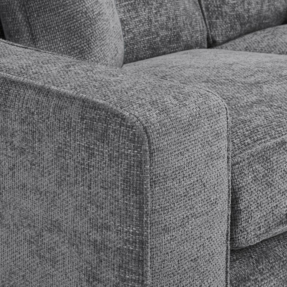 Nebraska Large Corner Sofa In Slate