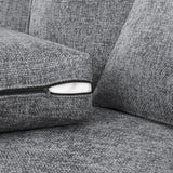 Nebraska Large Corner Sofa In Slate