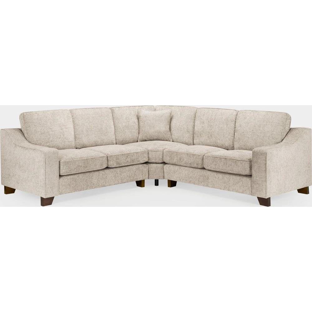 Nebraska Large Corner Sofa In Stone