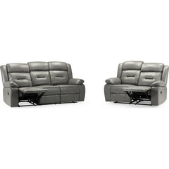 Novie Faux Leather 3+2 Seater Sofa