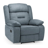 Novie Recliner Fabric Armchair in Grey