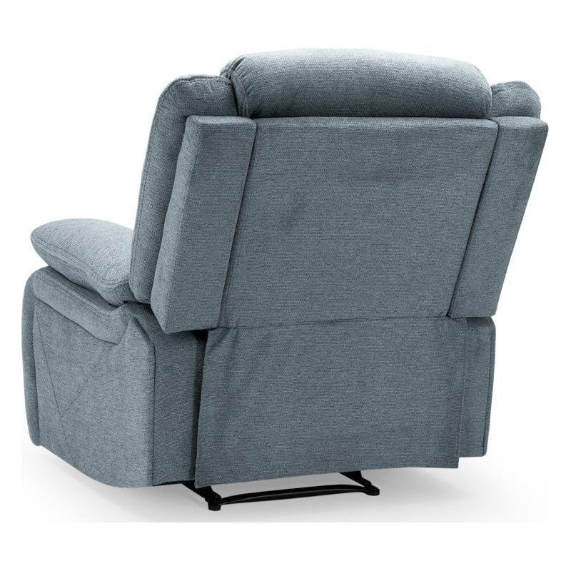 Novie Recliner Fabric Armchair in Grey