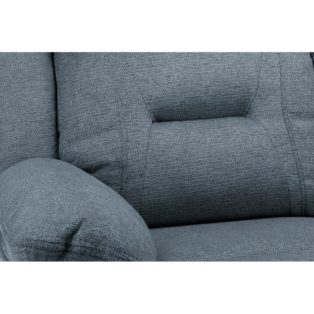 Novie Recliner Fabric Armchair in Grey