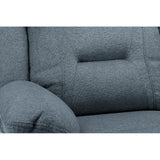 Novie Recliner Fabric Armchair in Grey