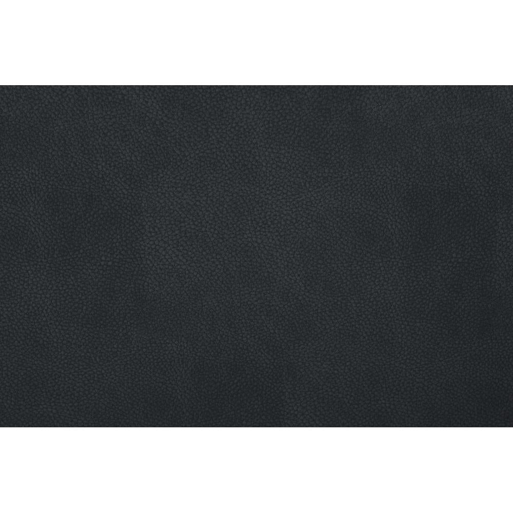 Novie Recliner Leather 3 Seater Sofa In Black