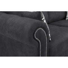 Oakland 2 Seater Sofa - Charcoal