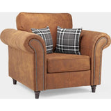 Oakland Sofa Armchair Tan