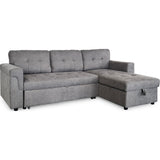 Omniya Universal Corner Sofa In Grey
