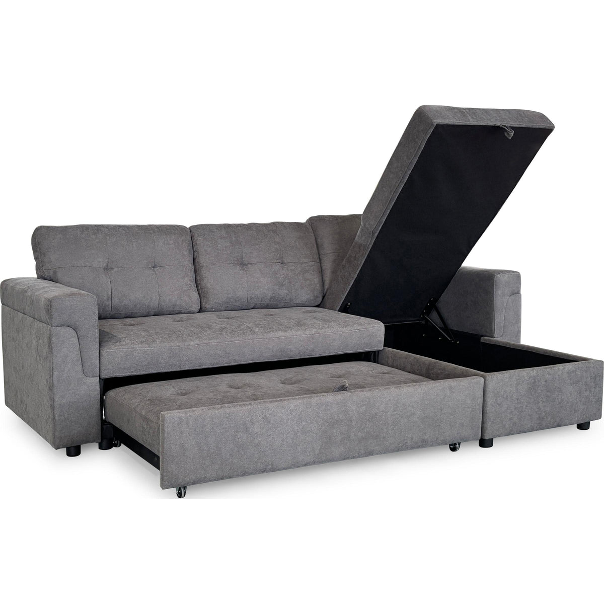 Omniya Universal Corner Sofa In Grey