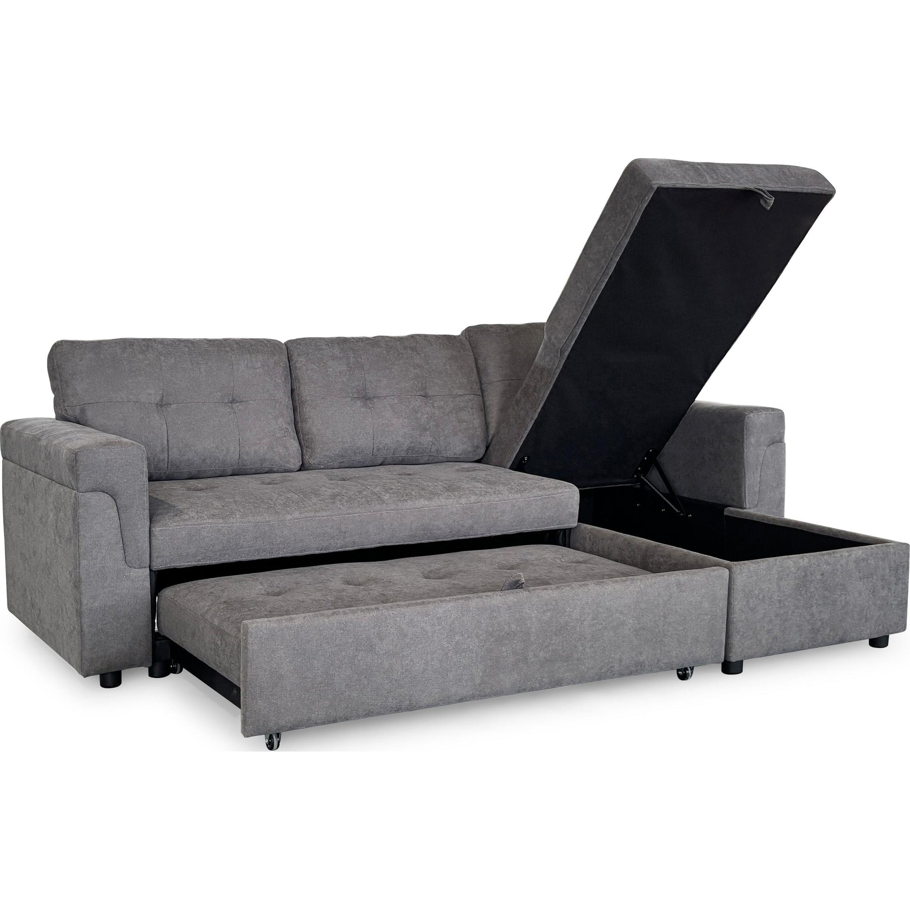 Omniya Universal Corner Sofa In Grey