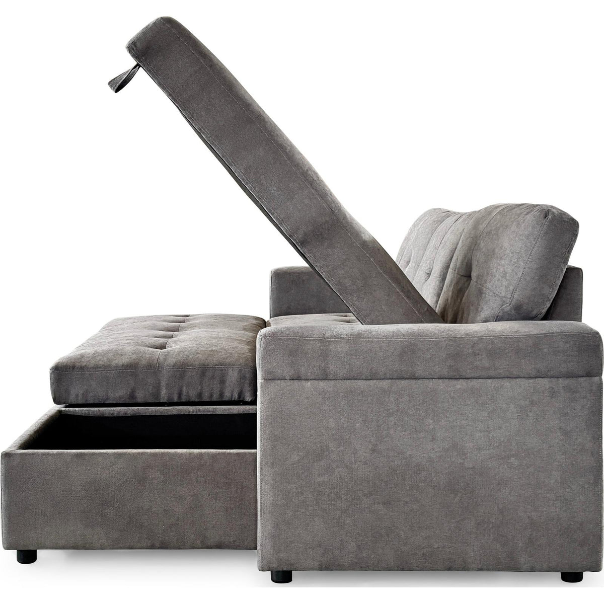Omniya Universal Corner Sofa In Grey