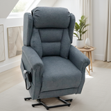 Fairmont Rise and Recline Chair in Grey