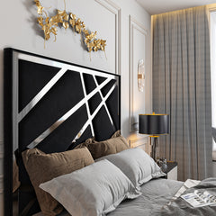 Morgan Upholstered Soft Velvet TV Bed Frame