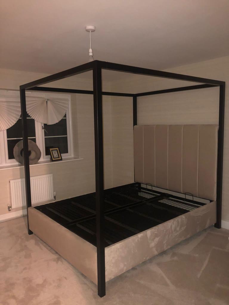 Ambassador Four Poster Metal Bed Frame