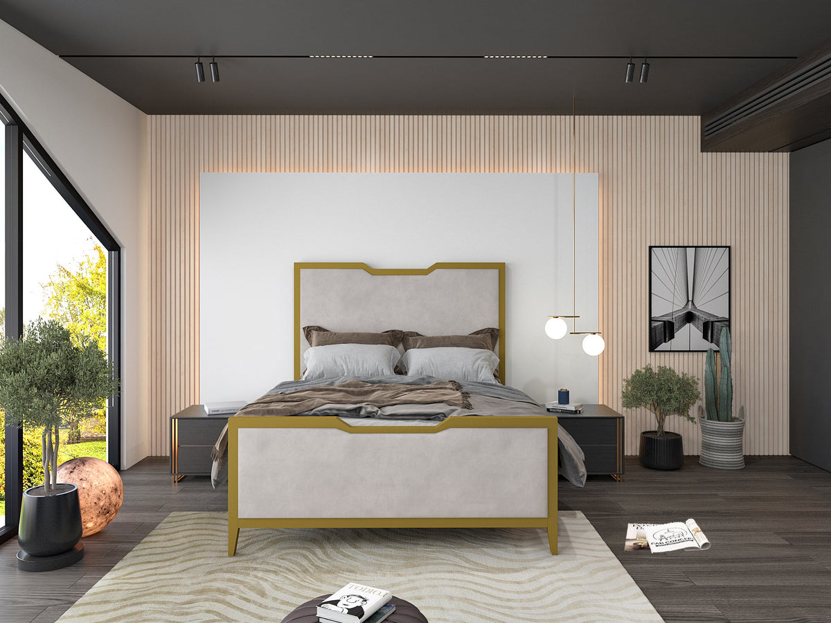 Saint Pierre Metal Bed