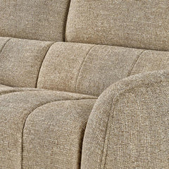 Turin Electric Recliner Sofa Mocha Left Hand Corner