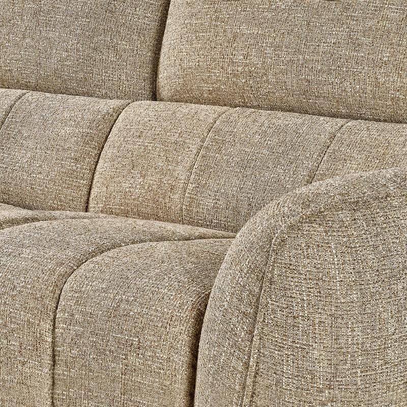 Turin Electric Recliner Sofa Mocha Right Hand Corner
