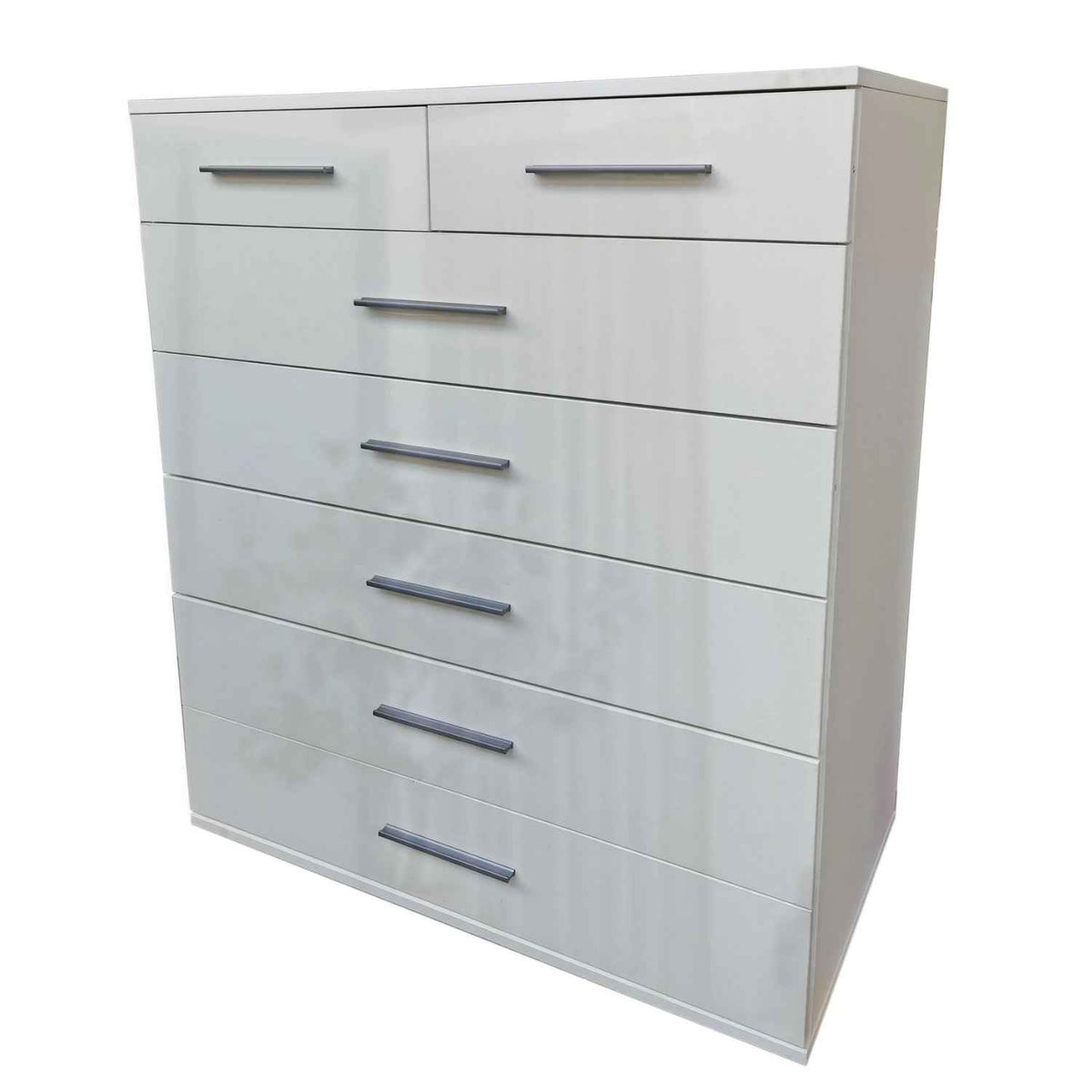 Windsor Gloss White 5 Plus 2 Chest of Drawers