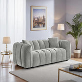 Venice 3 Seater Sofa In Grey