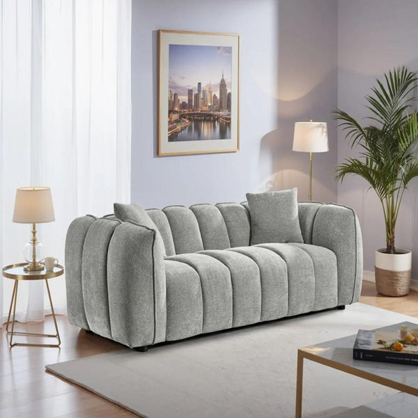 Venice 3 Seater Sofa In Grey