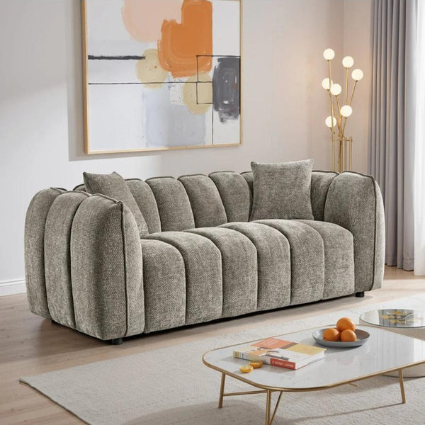 Venice 3 Seater Sofa In  Mocha